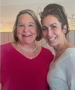 Image of Anna DeNobrega and Dr. Sharon Breit