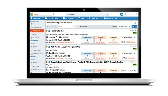 Locumsmart is the industry-leading VMS solution for physician and ...