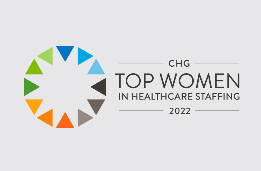 logo for CHG's Top Women in Healthcare Staffing 2022