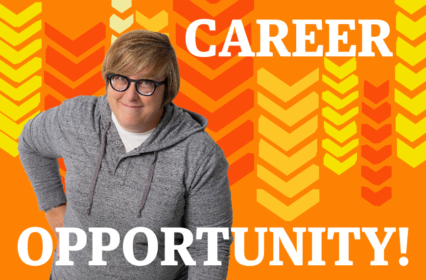 Graphic showing how CHG's organizational structure creates career opportunity