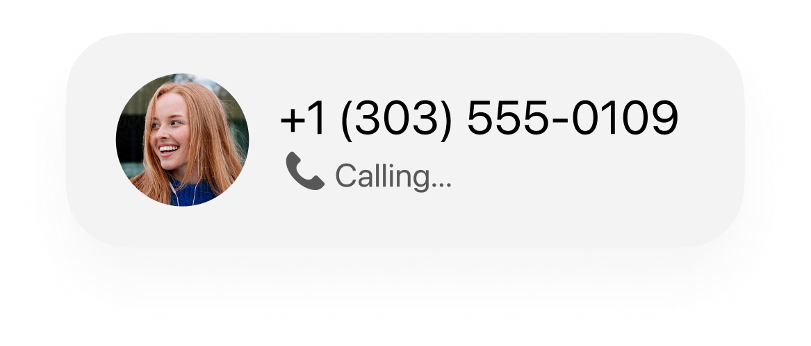 Calling +1 (303) 555-0109