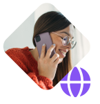 girl on phone
