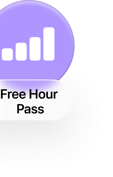 Free Hour Pass reward