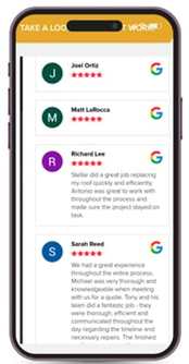 Project Map It Mobile Screenshot of Reviews