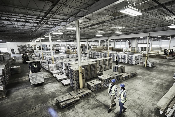 Beacon rofding supply indoor warehouse