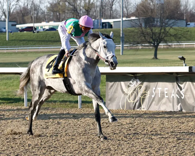 FINAL GAMBIT - Jeff Ruby Steaks - 54th Running - 03-22-25 - R12 - Turfway Park - Finish 05 - Christine Hayden.jpg