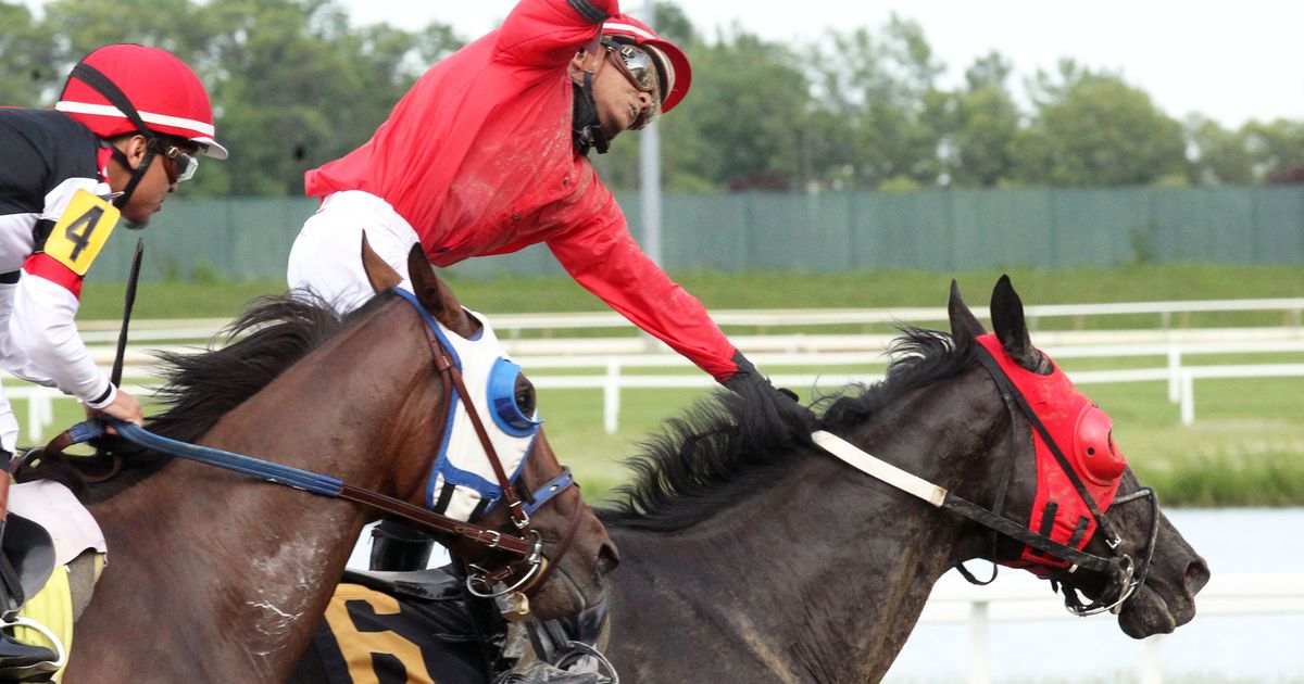 C. J's Storm wins Nobody Listens; Hot Middles takes Checkered Flag