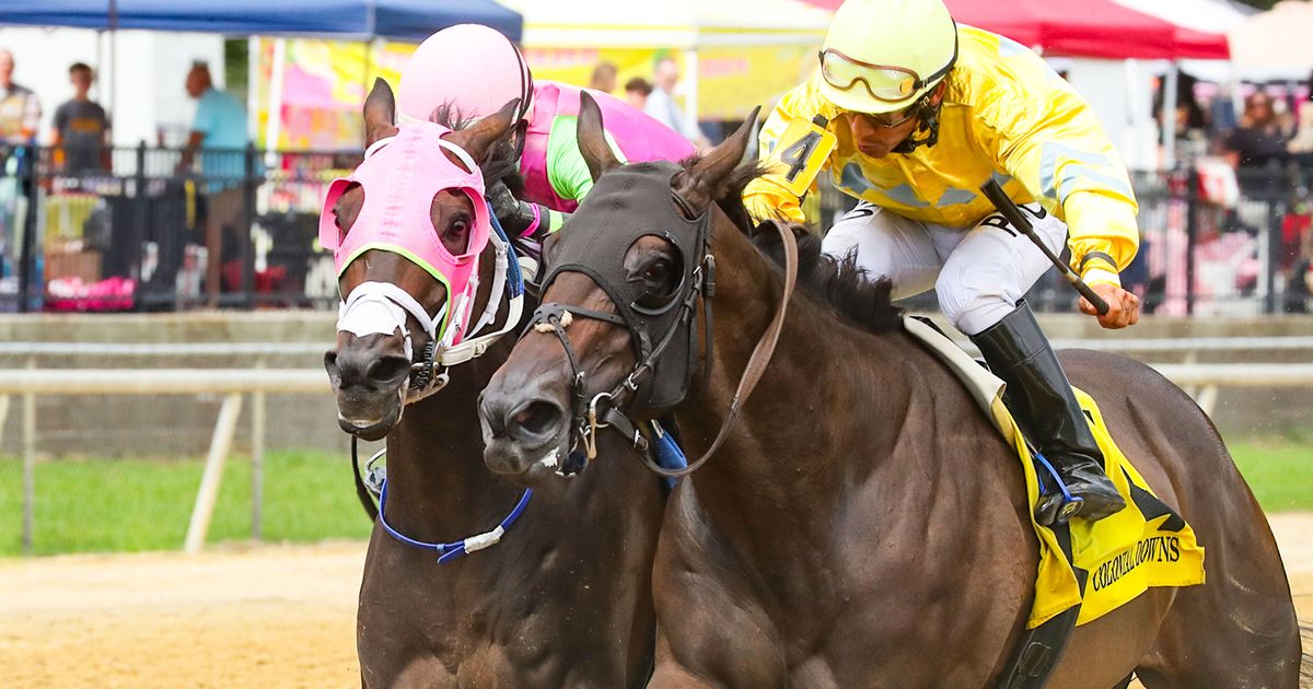 Inveigled takes Yorktown thriller to end stakes-victory drought