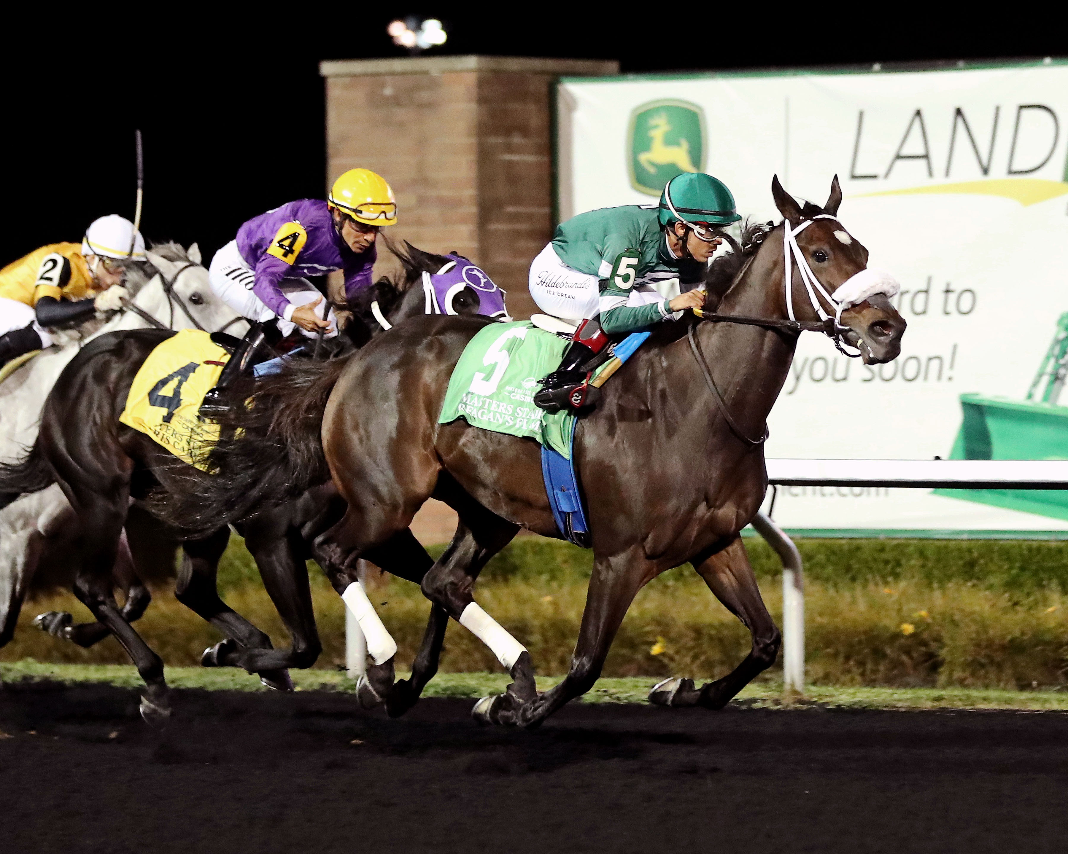 Reagan's Flame rallies to another synthetic win in Presque Isle