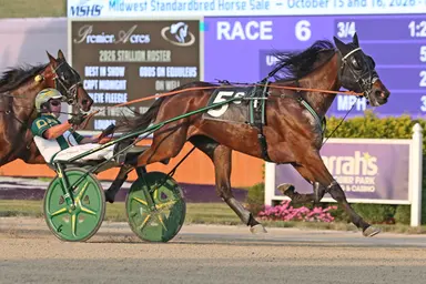 Harrah's Hoosier Park:  For Dayze, Bluebird Kazoom rule in Indiana Sire Stakes