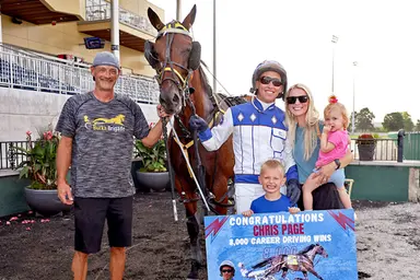Scioto:  Page joins 8,000 win club for drivers