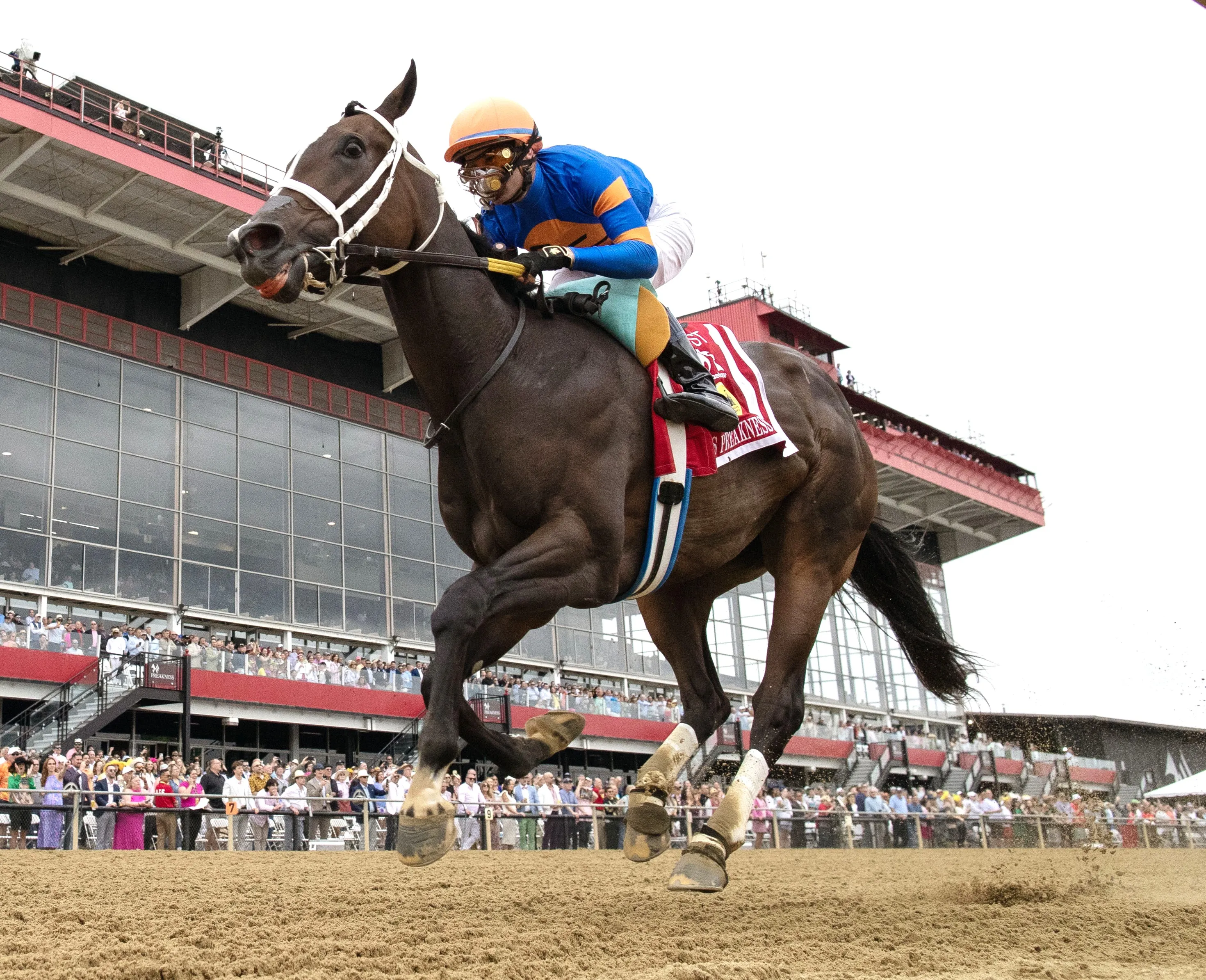 Mystic Lake wins the Miss Preakness at PIM May 17 2024