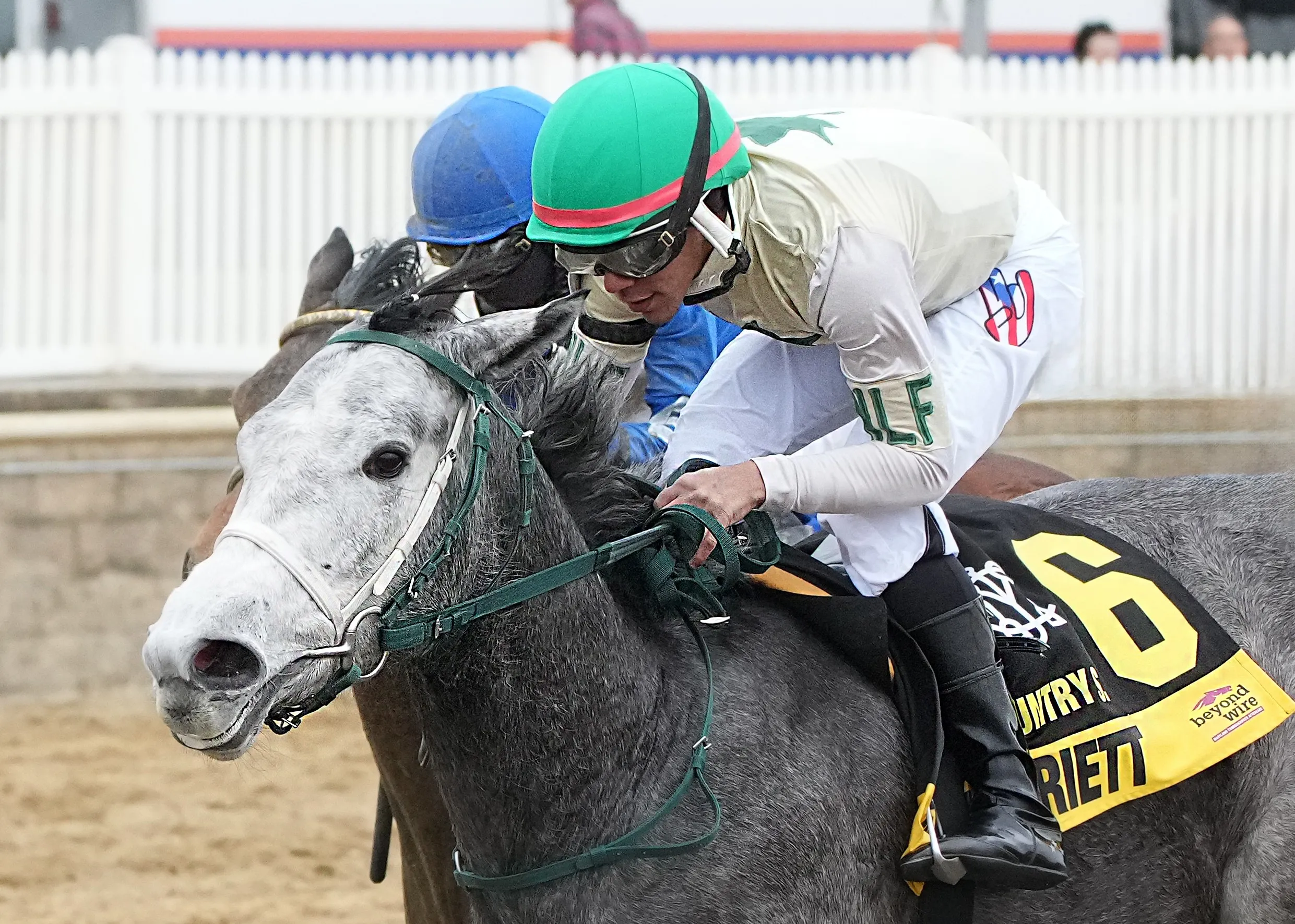 Miss Harriett wins the Wide Country at LRL Feb 24 2024