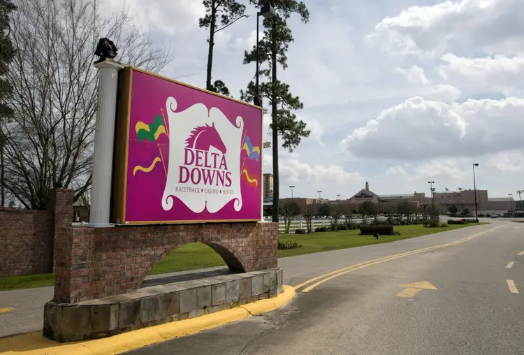 Delta Downs entrance 2017