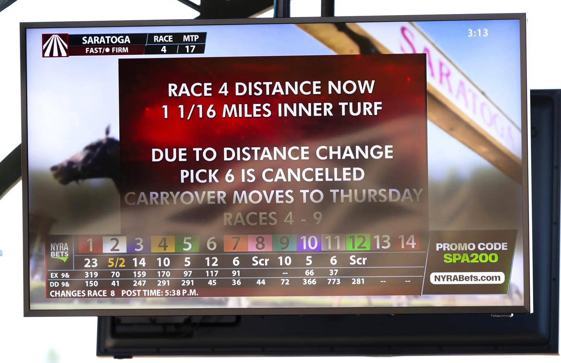 Bettors finally get a shot at $166K pick six carryover