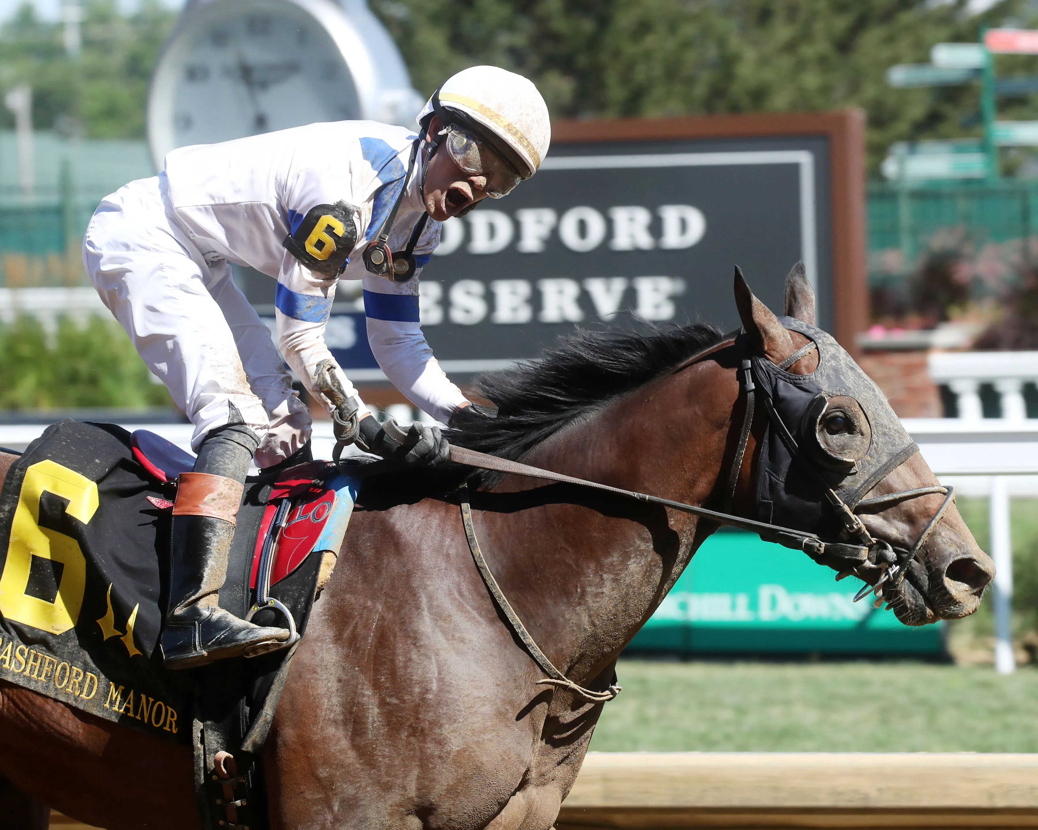 POLITICALLYCORRECT - The Bashford Manor - 123rd Running  - 06-30-24 - R09 - Churchill Downs - Celebration 01 - Renee Torbit.jpg