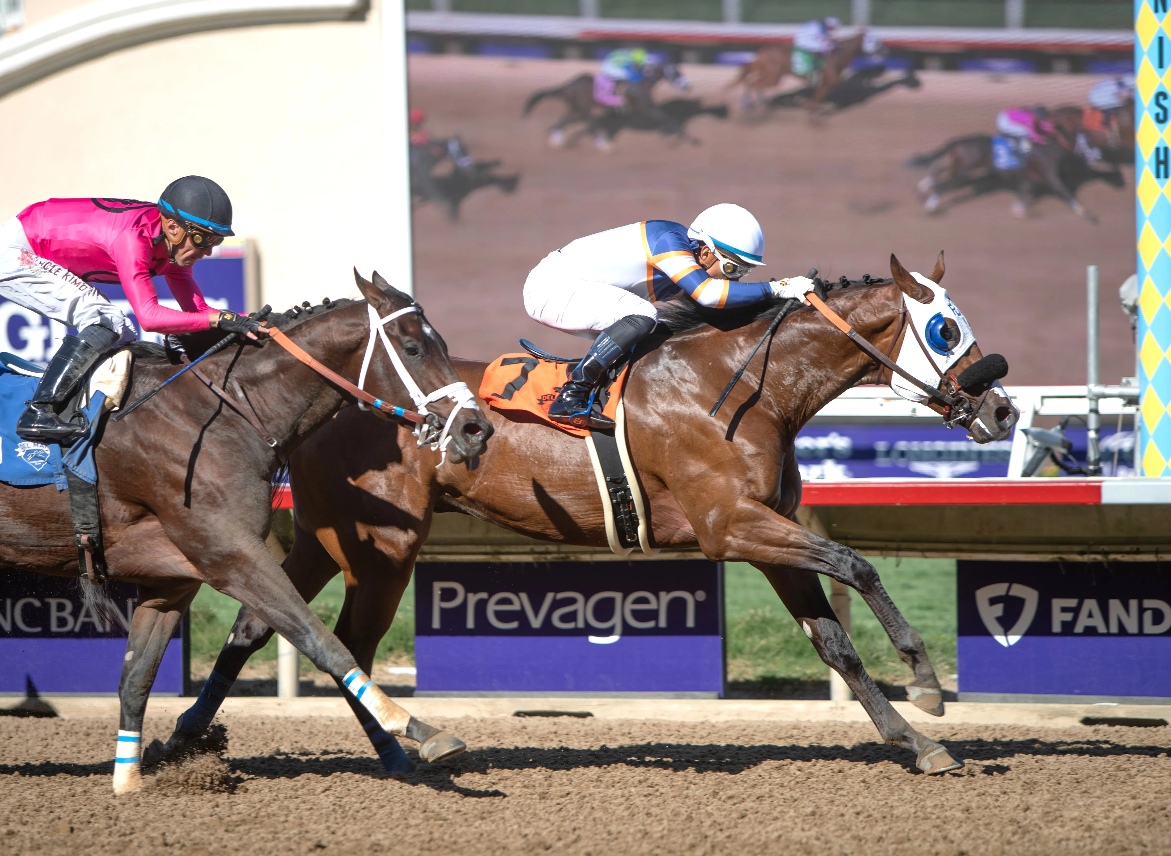 Speedy Wilson wins Golden State Juvenile at DMR Nov 1 2024