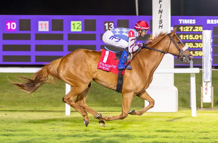 Highly Wicked wins Bon Temps Stakes at EVD April 10 2026