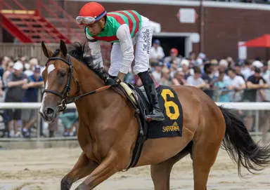 DeVaux begins march back toward Oaks with Atropa in Silverbulletday