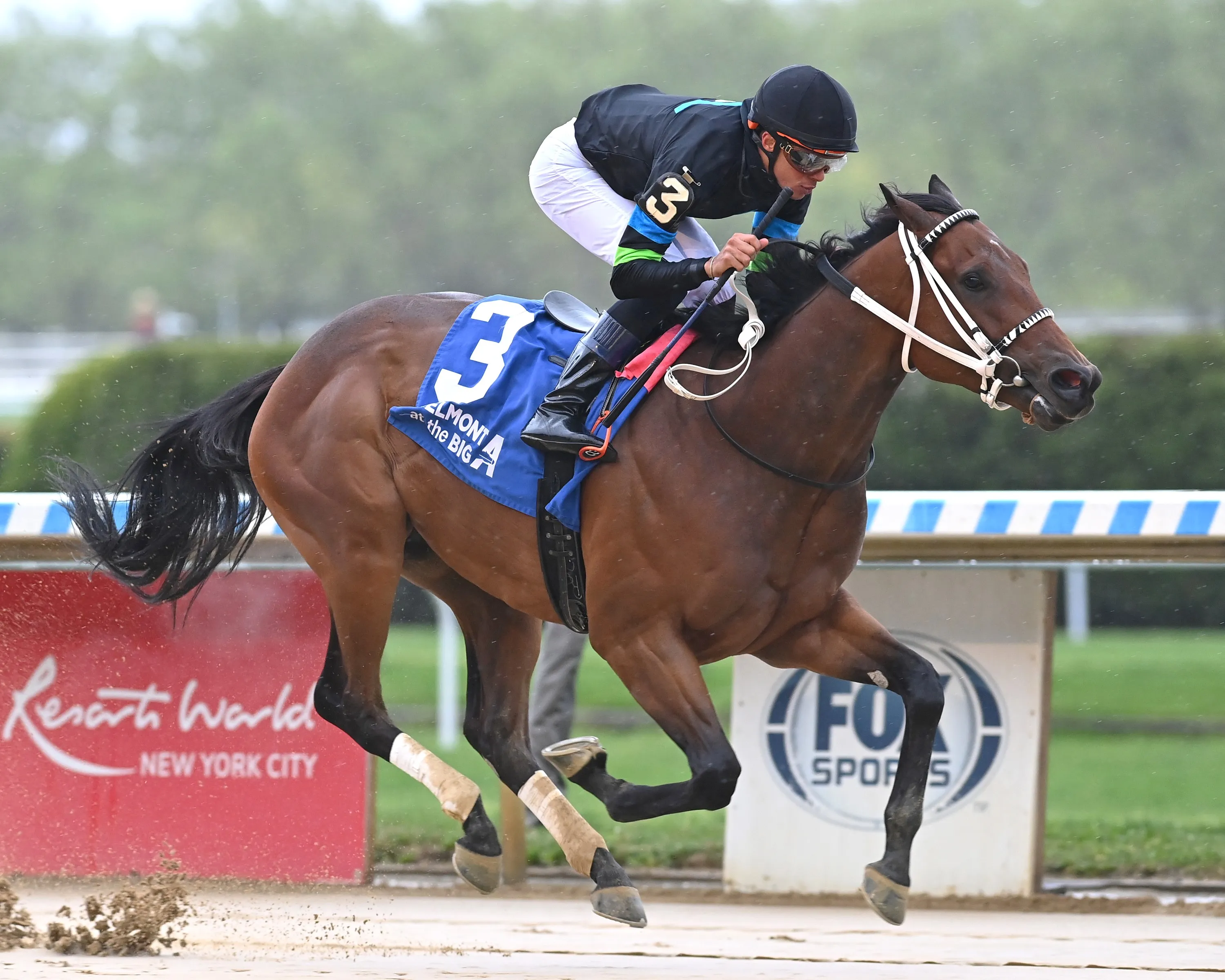 Doncho wins the Gold Fever at AQU May 5 2024