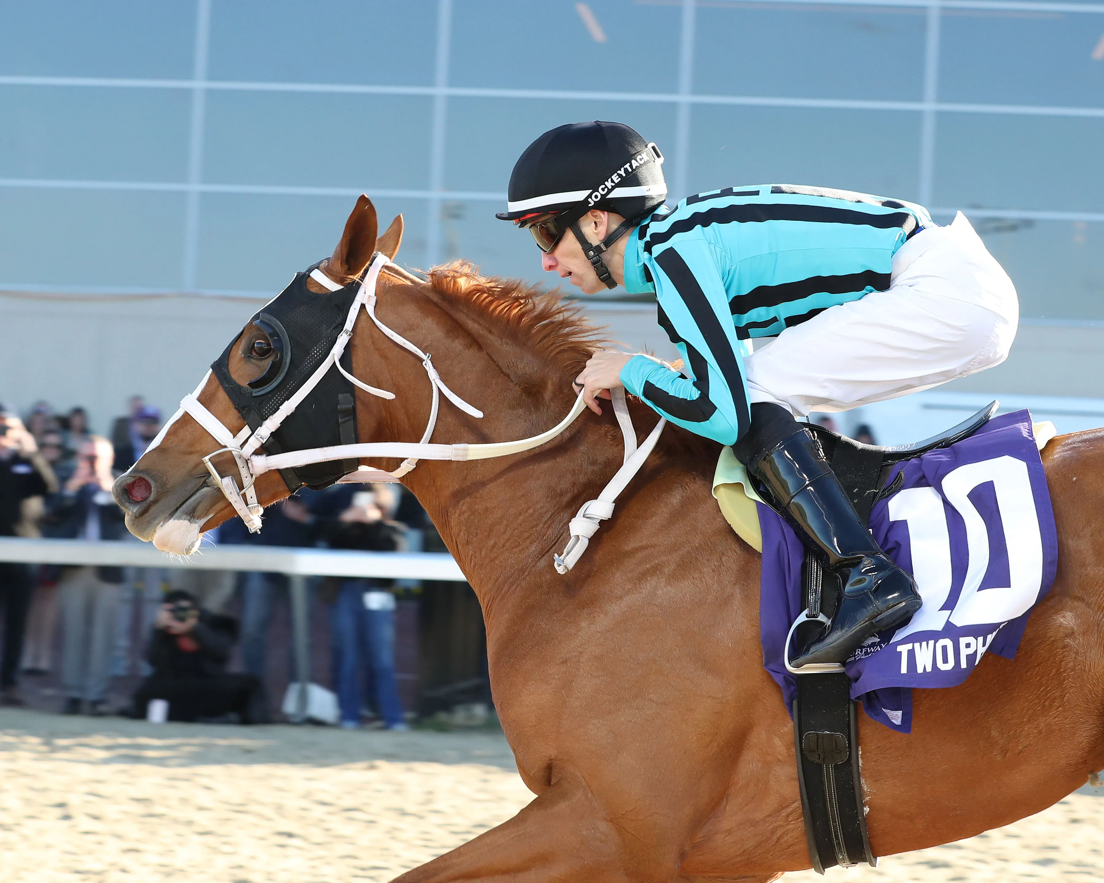 TWO PHIL'S - Jeff Ruby Steaks G3 - 52nd Running - 03-25-23 - R12 - Turfway Park - Celebration - Finish 01.jpg