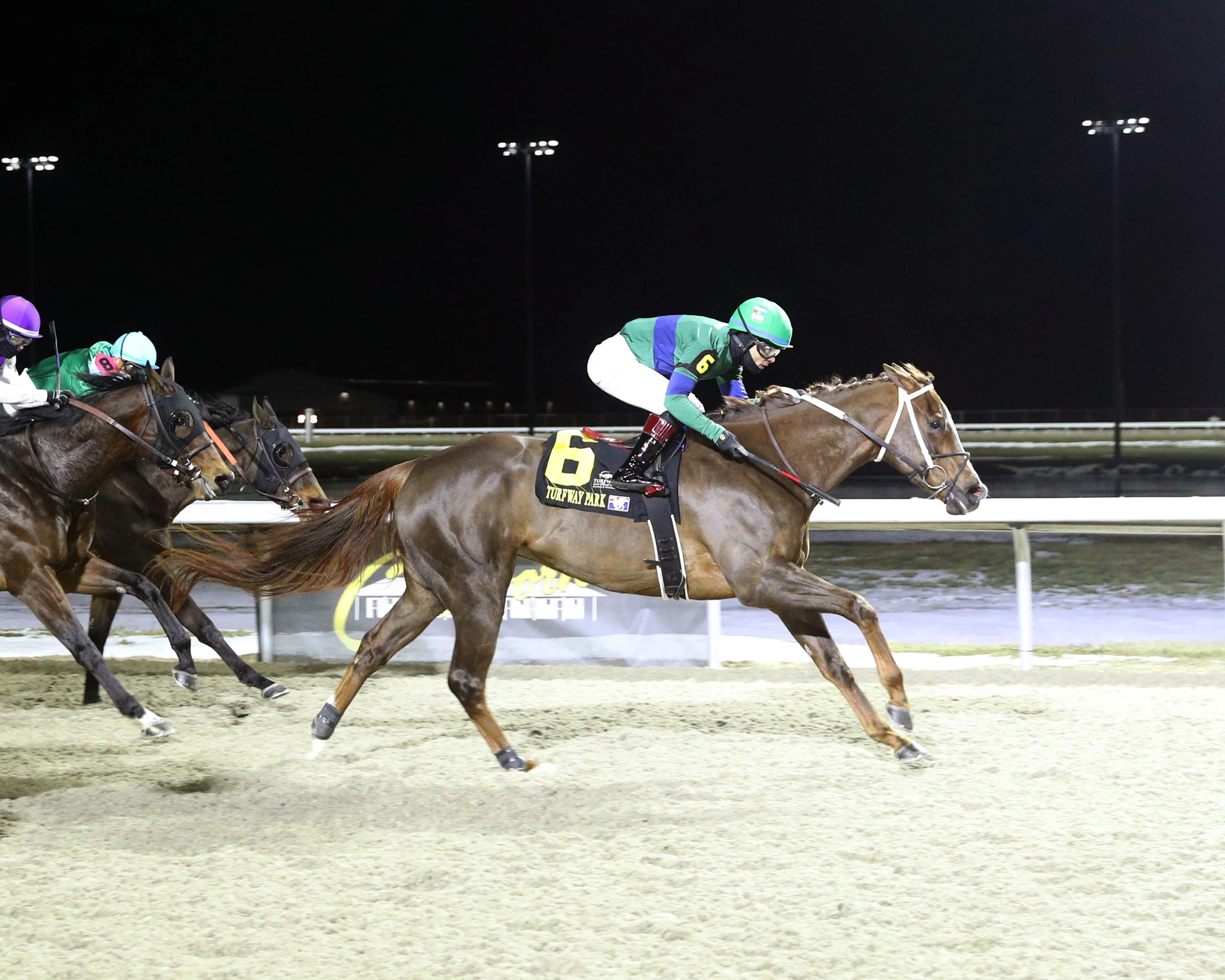 LITHE SPIRIT - The 32nd Running of The Wishing Well - 01-25-25 - R06 - Turfway Park - Finish 01.jpg