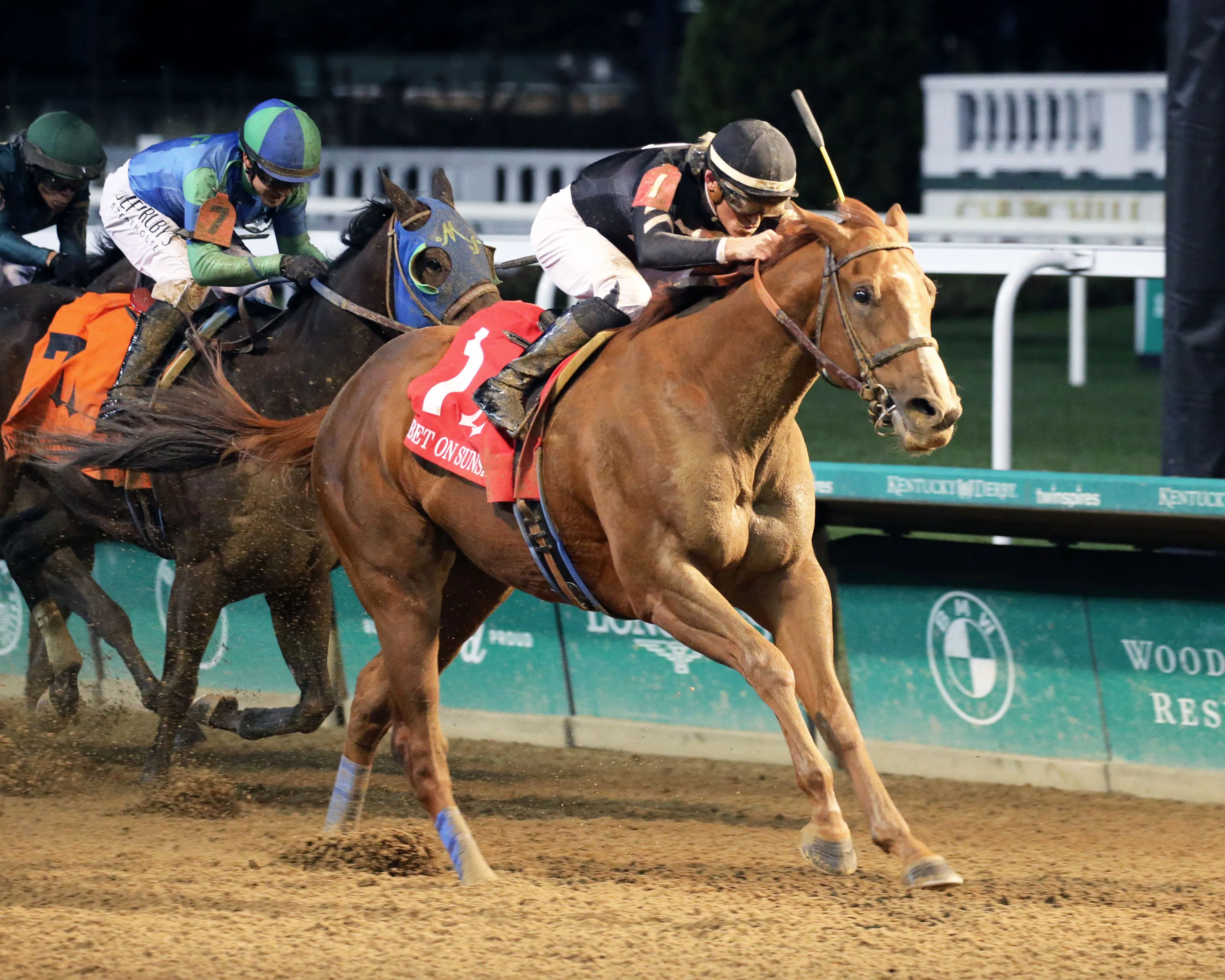 Tejano Twist wins Bet On Sunshine at CD Nov 4 2023