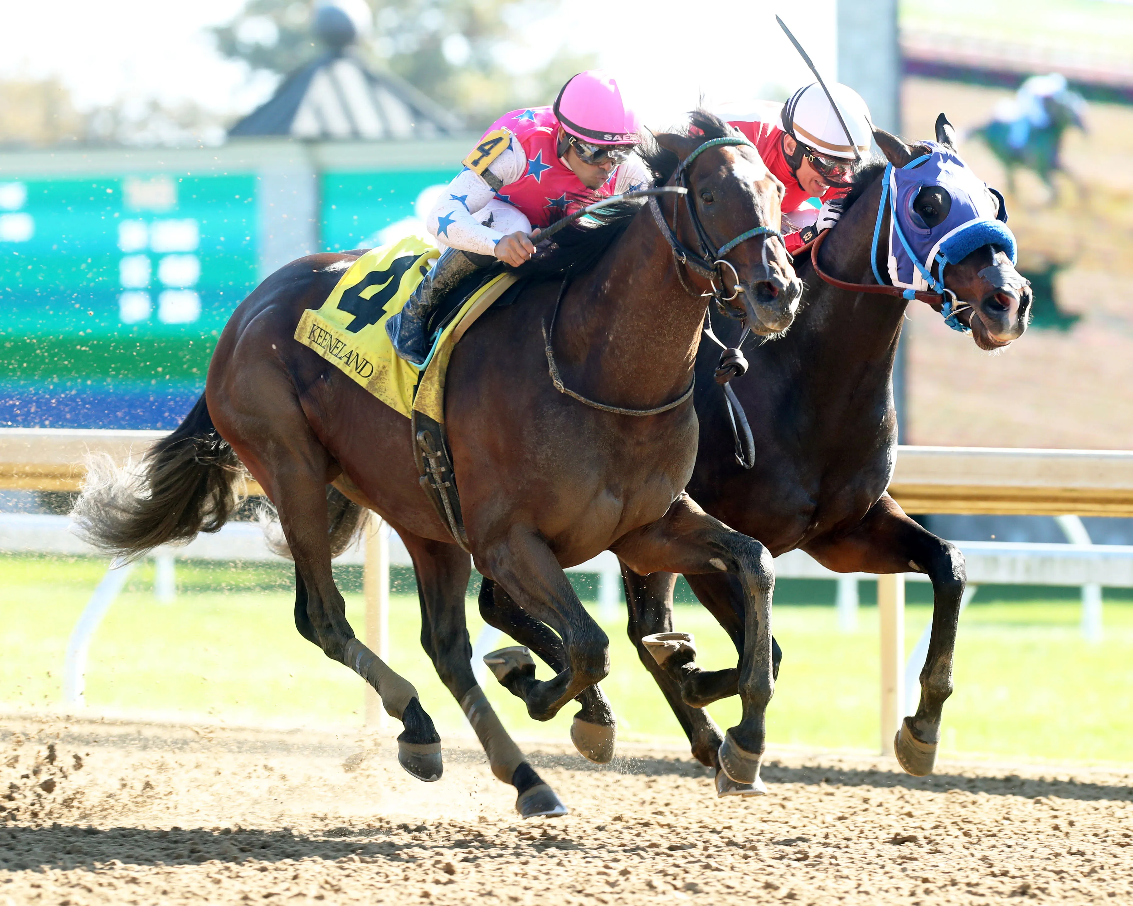 RAISE CAIN - The Perryville - 15th Running - 10-21-23 - R06 - Keeneland Race Course - Finish 02 - Renee Torbit.jpg