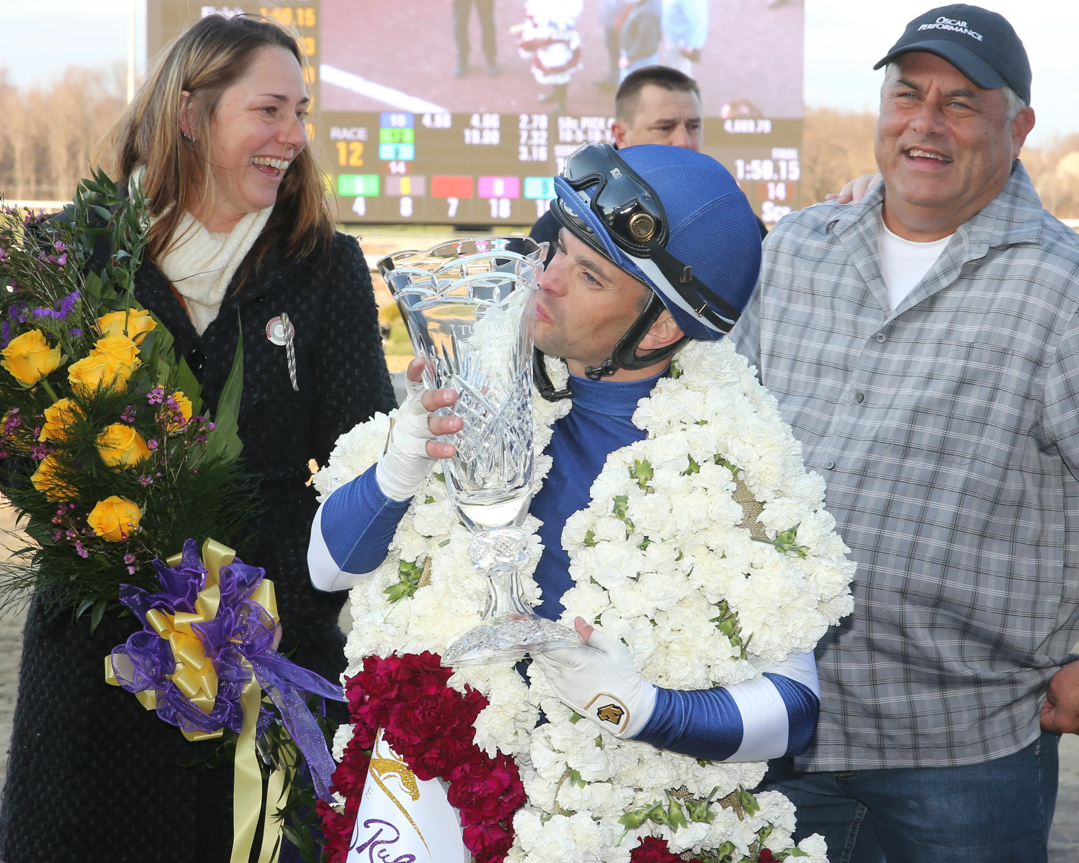 Umberto Rispoli after winning Jeff Ruby with Endlessly March 23 2024
