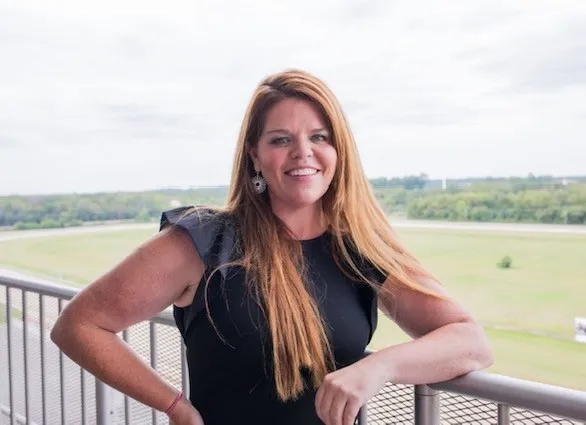 Roxanne Tanner.director of racing. Louisiana Downs Oct 9 2024