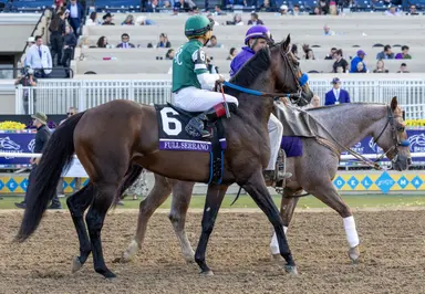 Full Serrano training for Pegasus World Cup