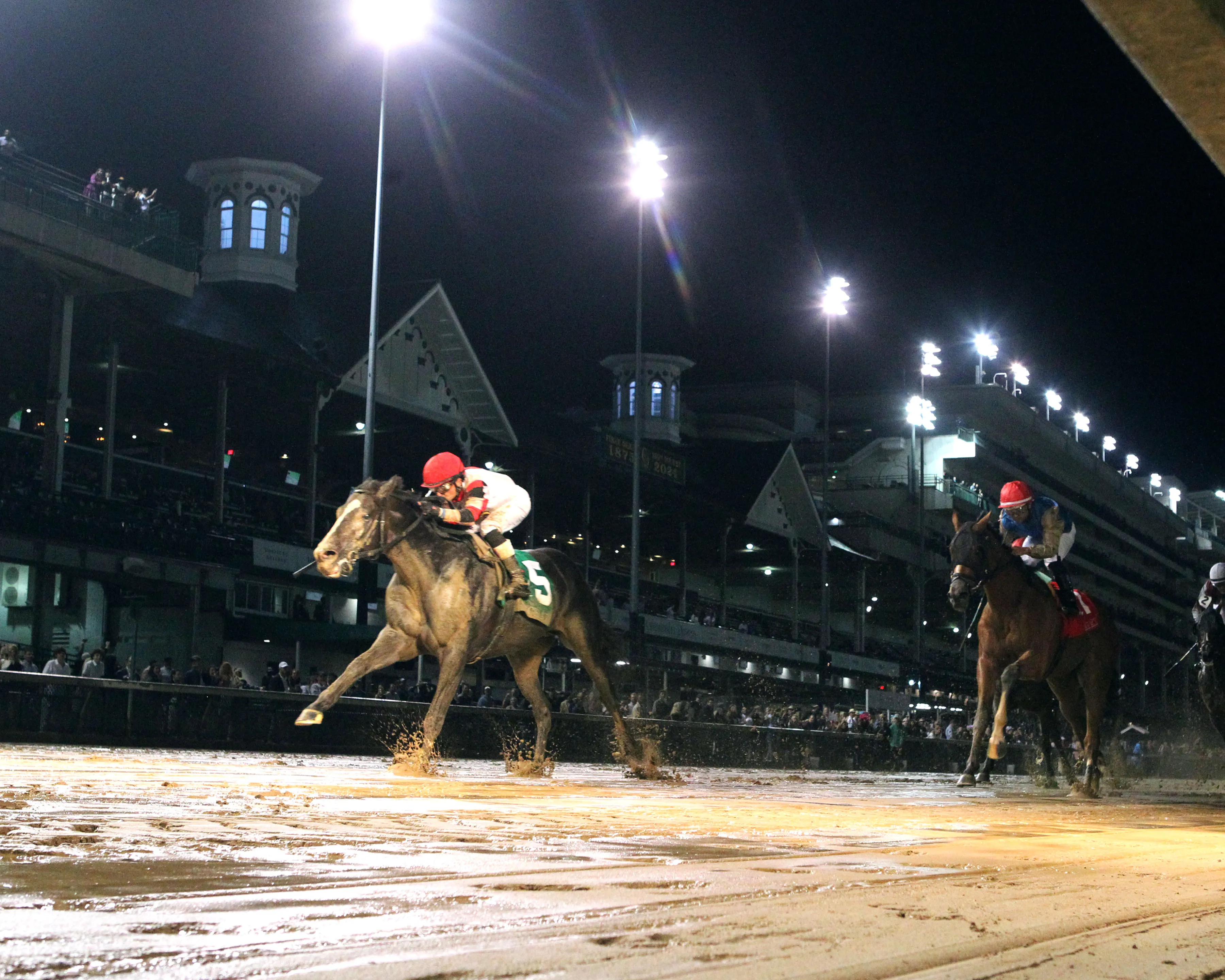 THREE TECHNIQUE  - The Ack Ack G3 - 32nd Running - 09-28-24 - R08 - Churchill Downs - Under Rail 01 - John Gallagher.jpg