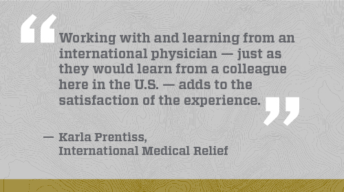 Quote from Dr. Karla Prentiss
