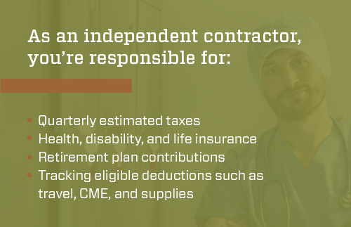 Infographic: Independent contractor responsibilities