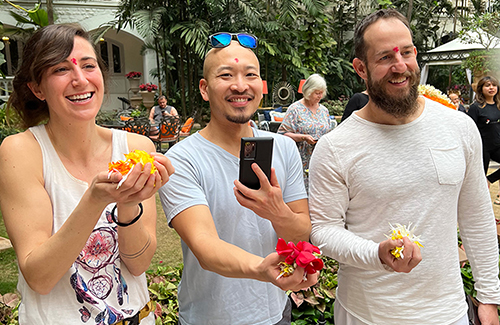 Dr Liewen and coworkers on medical mission to India