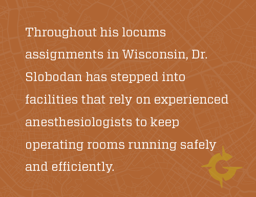 graphic explaining how he steps in to keep ORs running efficiently