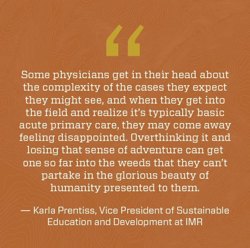 Quote from Dr. Karla Prentiss