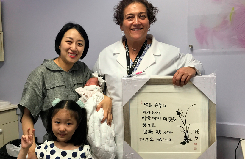 Locum tenens OB-GYN Dr. Rachael Consoli