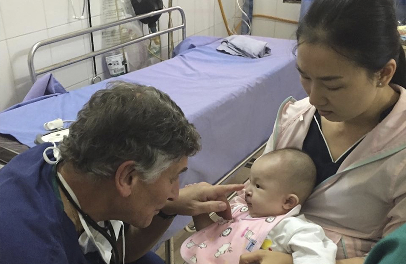 International locum treating pediatric patient