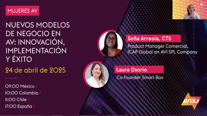 Women of Avixa - Nuevos Modelos de Negocio en AV: Innovación, Implementación y Éxito