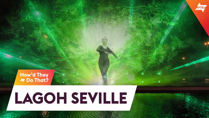 Water Hologram Makes a Big Splash at Lagoh Seville