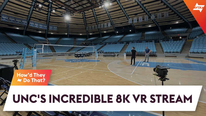 UNC's Incredible 8K Virtual Reality Livestream
