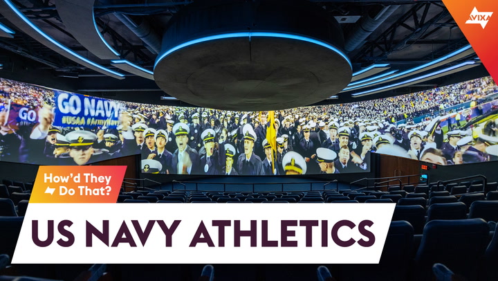 Navy Athletic Center Inspires Recruits with Interactive AV