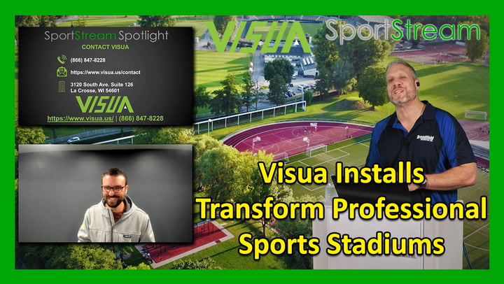 SportStream Dealer Spotlight: Visua Installs Transform Professional Sports Stadiums