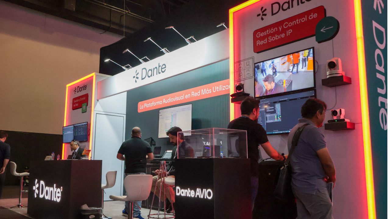 Audinate mostrará o alcance do Dante na InfoComm América Latina 2026