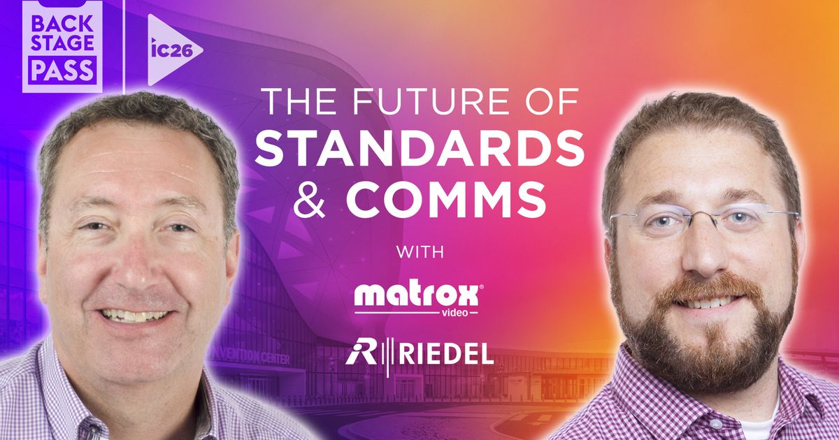 Matrox Video & Riedel: AVoIP, Standards, Live Production Trends & More ...
