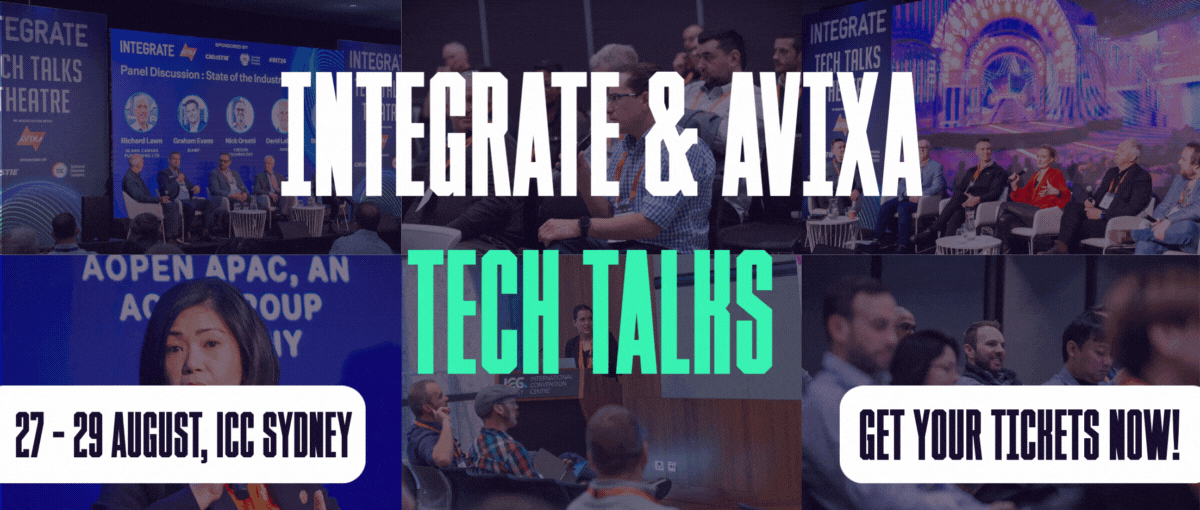Integrate & AVIXA Tech Talks Agenda Now Live!