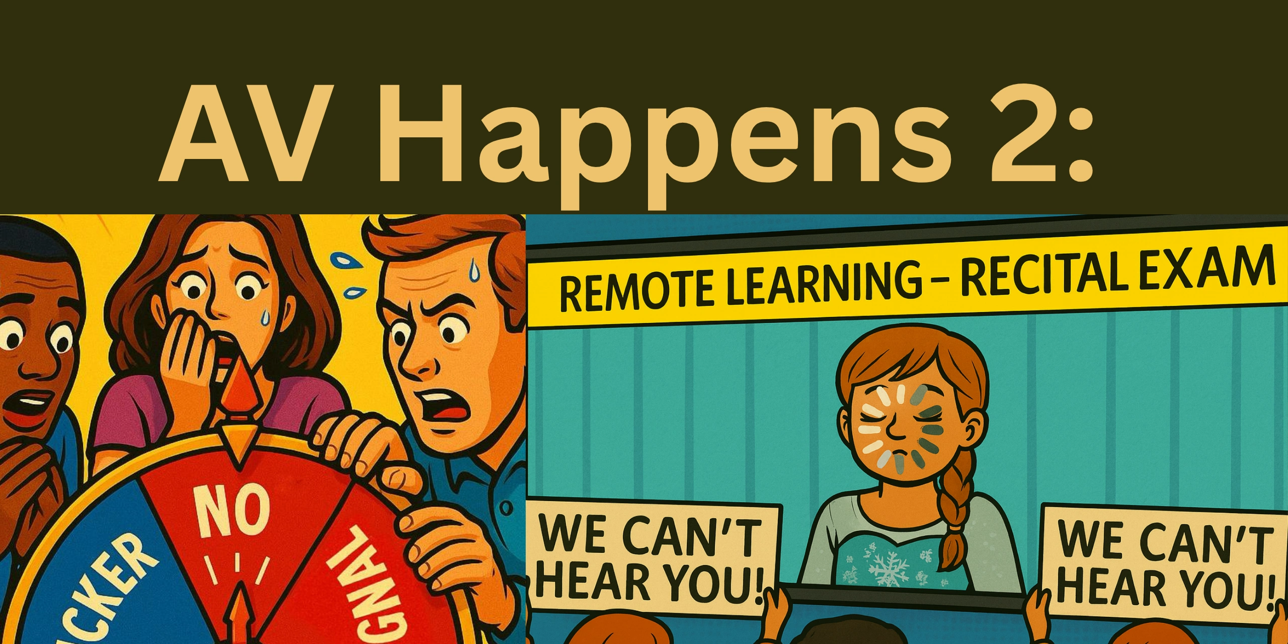 AV Happens 2 Cartoon Graphic