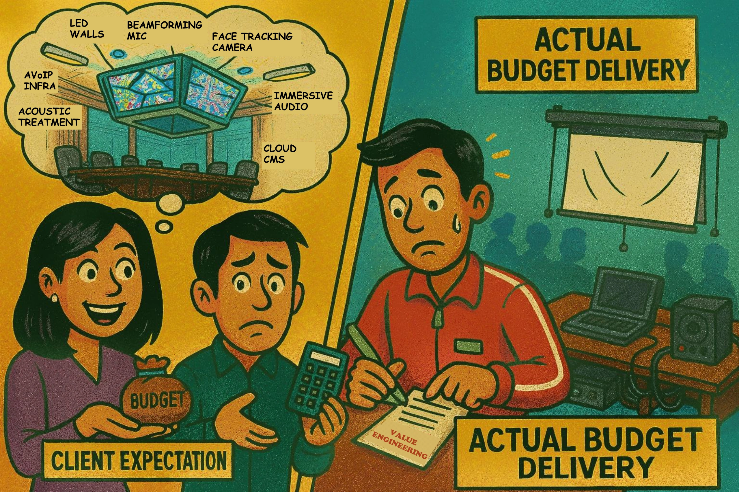 First-class expectations, economy seat funding.