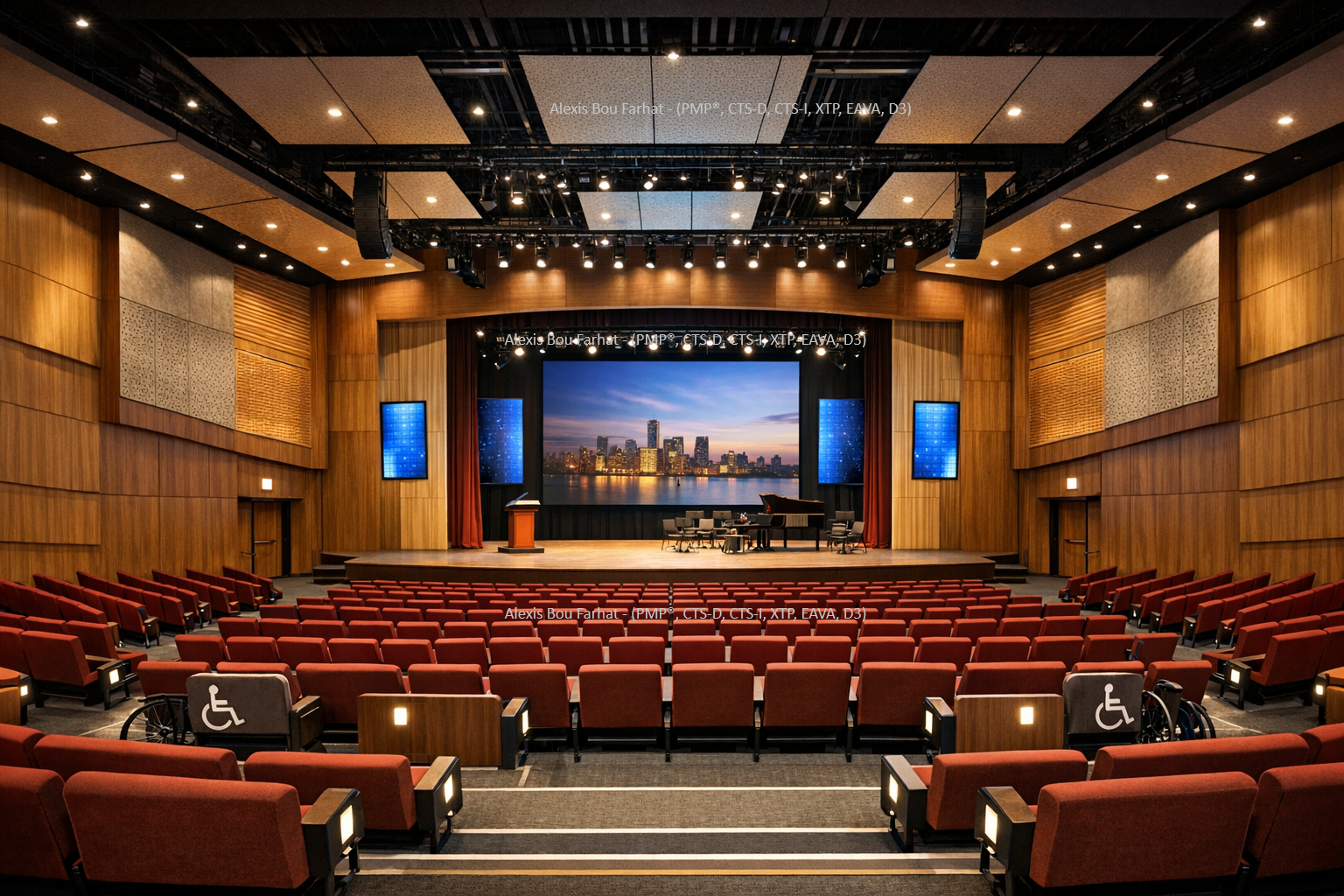 LetsTalkAVbyAlexis Series: Episode 6:Designing a Successful Auditorium: Where Acoustics, Technology and Intent Converge